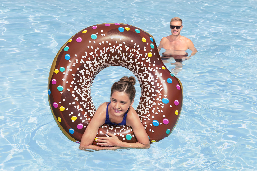 eng_pl_Donut-Swimming-Ring-Donut-Brown-107-cm-Bestway-36118-17027_6 Kolut za plivanje Donut smeđi 107 cm Bestway 36118