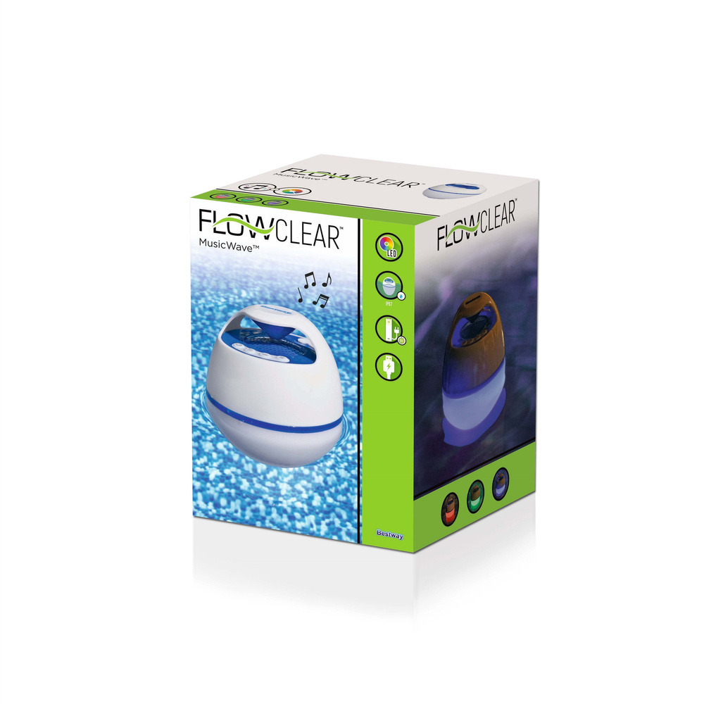 Plutajući Bluetooth LED zvučnik Bestway 58700