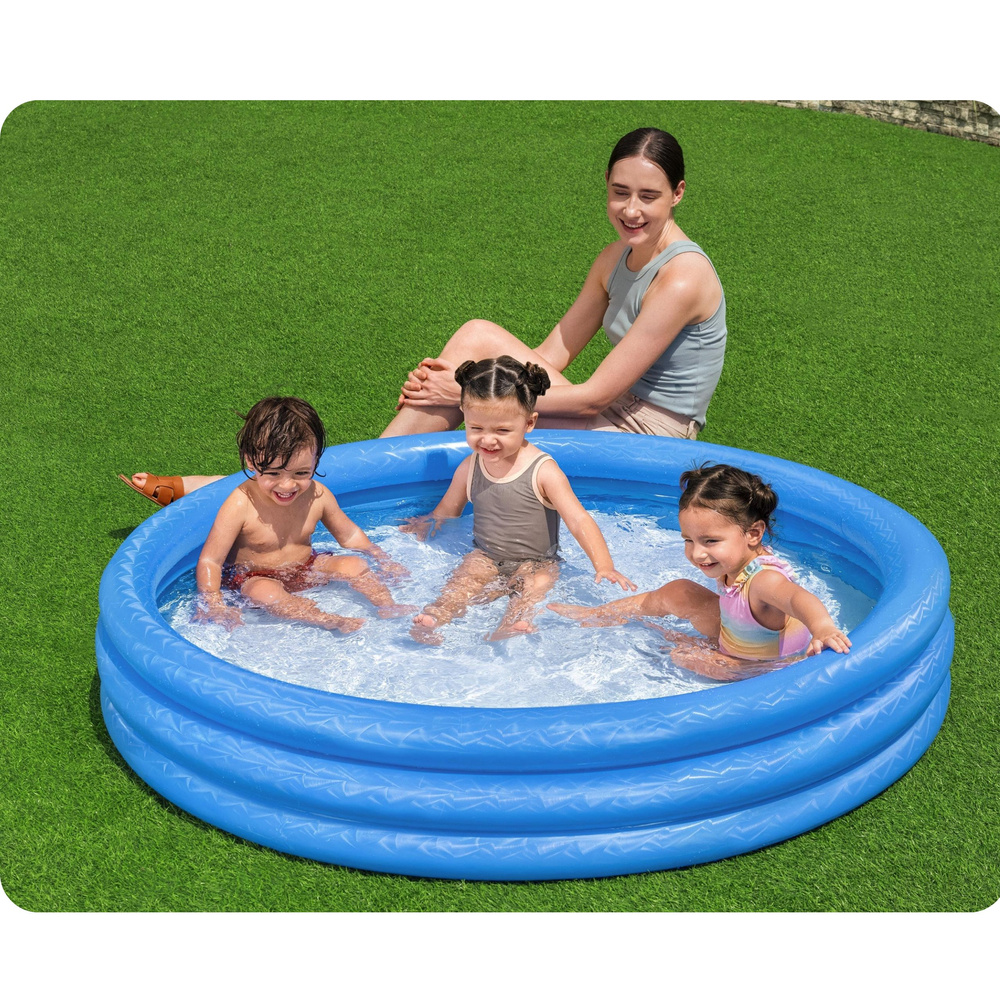 Napuhani dječji bazen plavi Splash N Smile 152 cm Bestway 51026