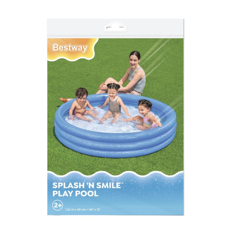 Napuhani dječji bazen plavi Splash N Smile 152 cm Bestway 51026