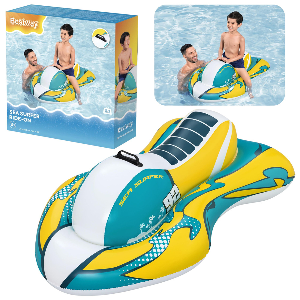 Napuhani jet ski s ručkama za djecu Sea Surfer Bestway 41540