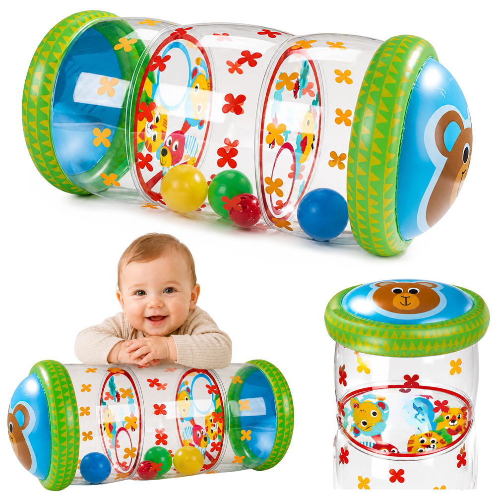eng_pl_Inflatable-Roller-with-Balls-for-Crawling-for-Toddlers-Teddy-Bear-51-x-22-cm-30945_1 Napuhani valjak s lopticama za puzanje za malu djecu Medvjedić 51 x 22 cm