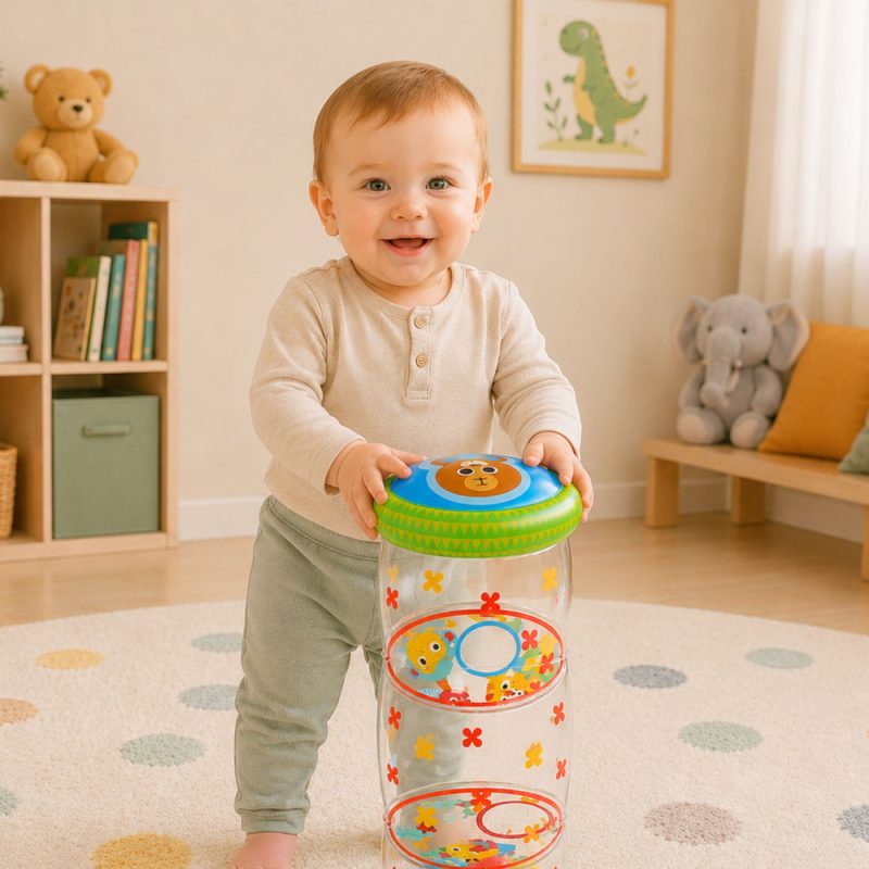 eng_pl_Inflatable-Roller-with-Balls-for-Crawling-for-Toddlers-Teddy-Bear-51-x-22-cm-30945_5 Napuhani valjak s lopticama za puzanje za malu djecu Medvjedić 51 x 22 cm