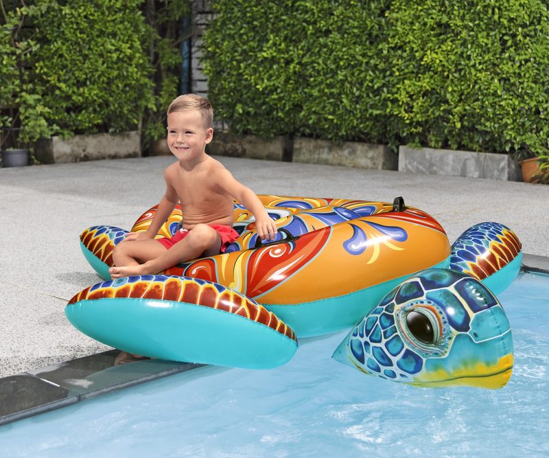Madrac na napuhavanje u obliku kornjače 183 x 173 cm Bestway 41523