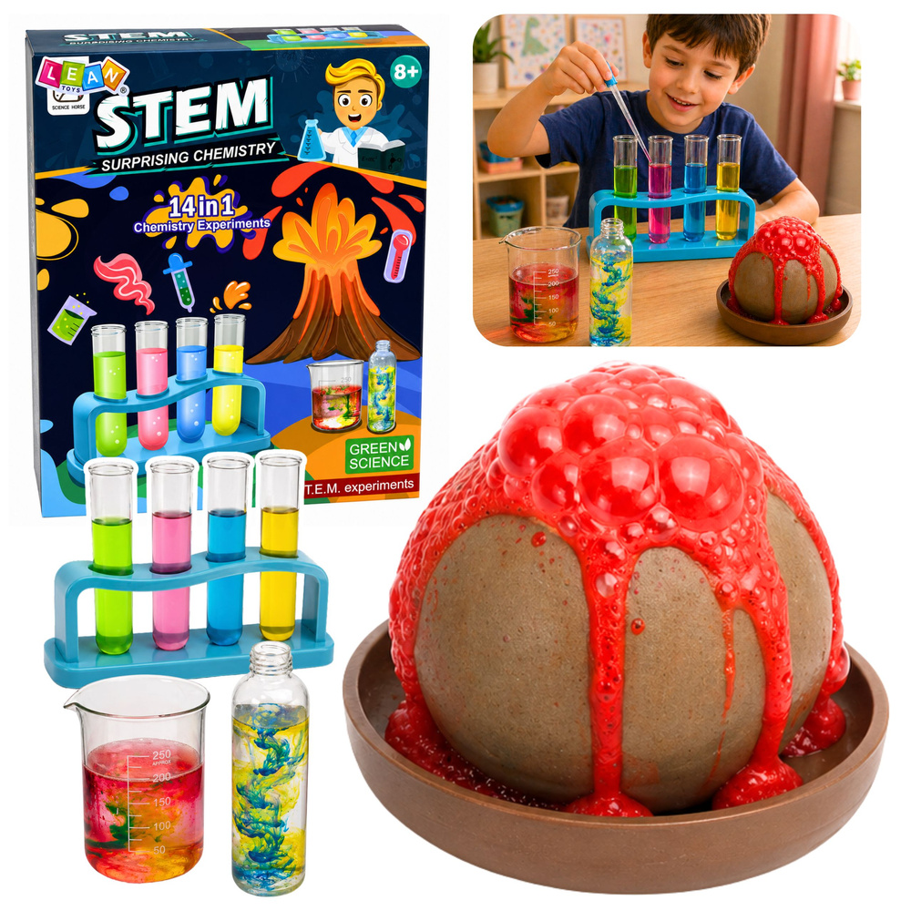 eng_pl_Little-Chemists-14-in-1-Experimental-Educational-Kit-Volcano-Experiments-30849_1 Set Mali kemičar 14 u 1 edukativni komplet za vulkanske eksperimente