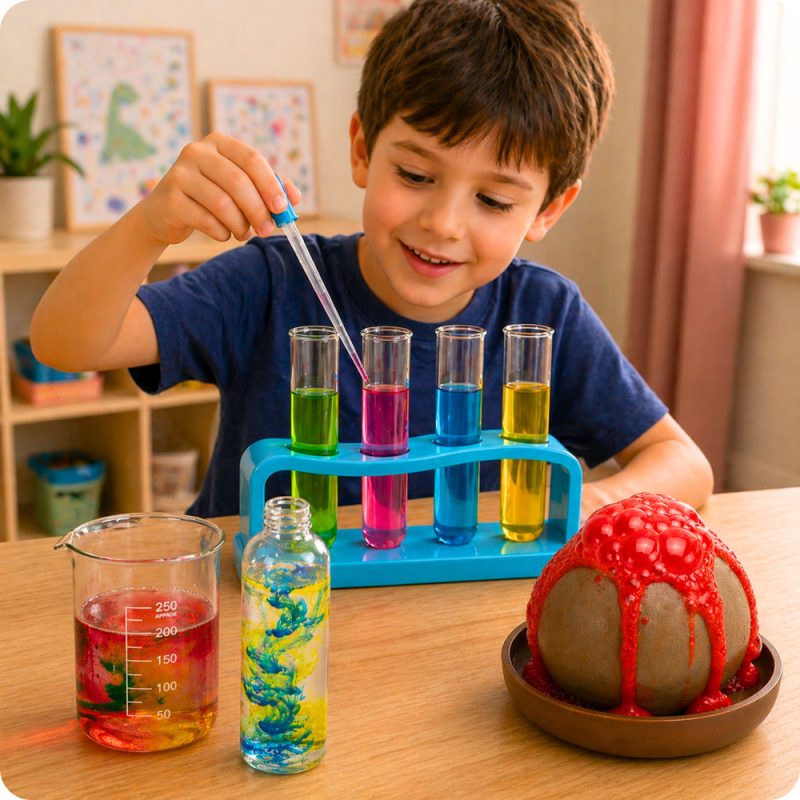 eng_pl_Little-Chemists-14-in-1-Experimental-Educational-Kit-Volcano-Experiments-30849_3 Set Mali kemičar 14 u 1 edukativni komplet za vulkanske eksperimente