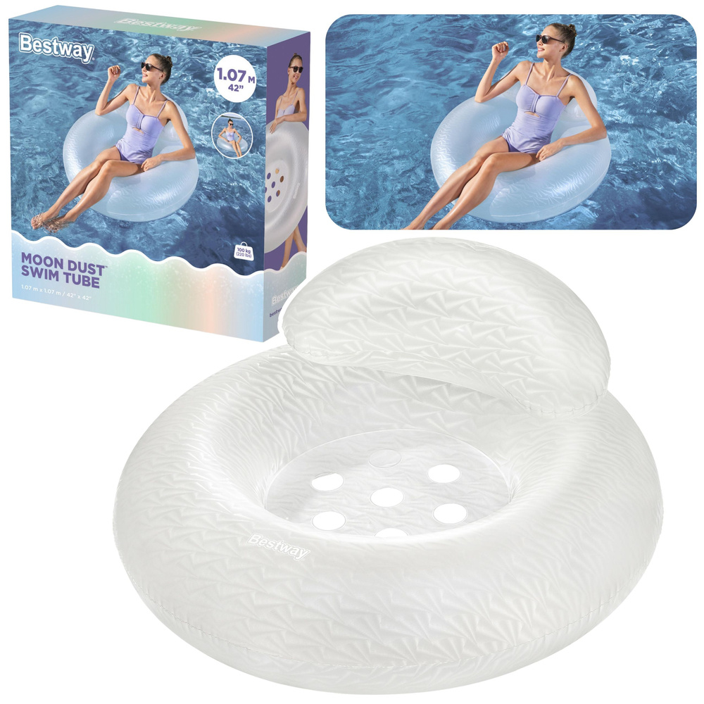 Kolut za plivanje Moon Dust Bestway 43923 s naslonom