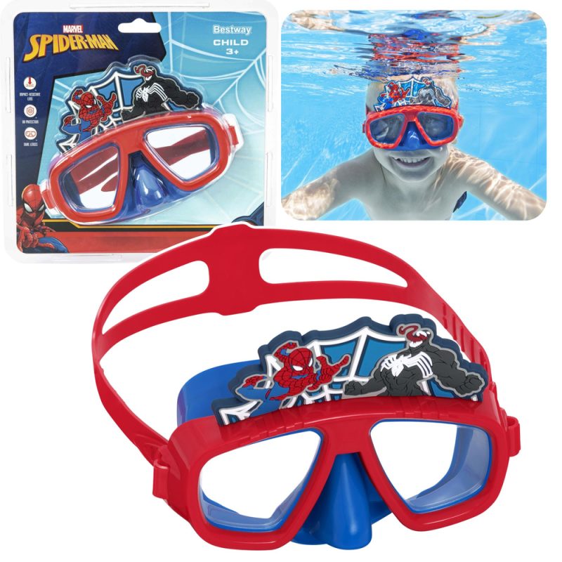Dječja maska ​​za ronjenje Spiderman Bestway 98023