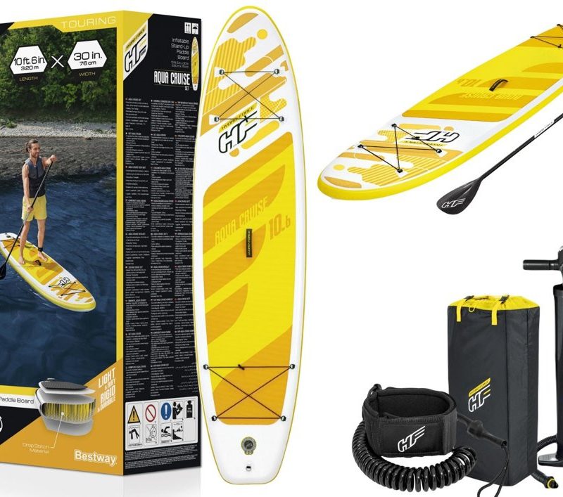 Daska za surfanje žuta 320 x 76 x 12 cm Bestway 65348