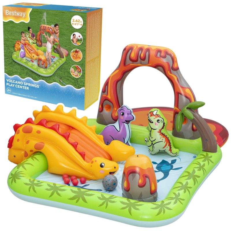 Vodeno igralište s vulkanskim kuglama i dinosaurima Bestway 53172