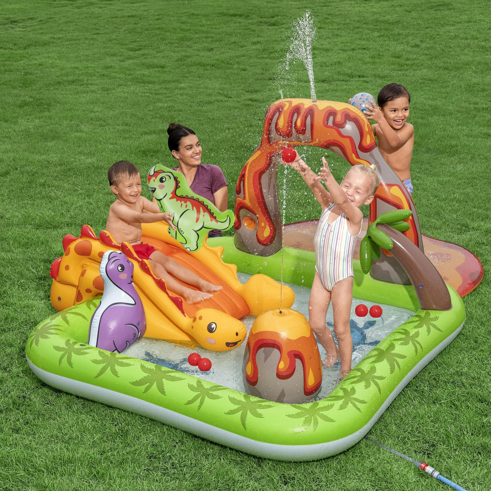 Vodeno igralište s vulkanskim kuglama i dinosaurima Bestway 53172