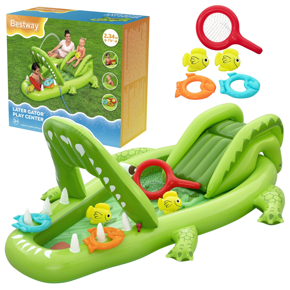 eng_pl_Water-Playground-with-Slide-Crocodile-Accessories-Bestway-53169-31990_1 Vodeno igralište s toboganom i priborom Krokodil Bestway 53169