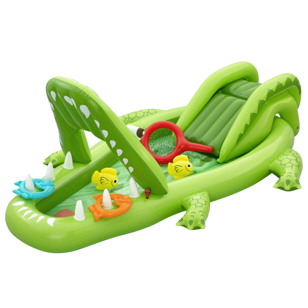 eng_pl_Water-Playground-with-Slide-Crocodile-Accessories-Bestway-53169-31990_2 Vodeno igralište s toboganom i priborom Krokodil Bestway 53169