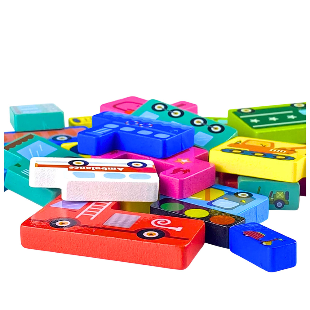 eng_pl_Wooden-Puzzle-Brain-Teaser-Logic-Puzzle-Colorful-Vehicles-23-pcs-28837_6 Drvena slagalica Šarena vozila 23 dijela