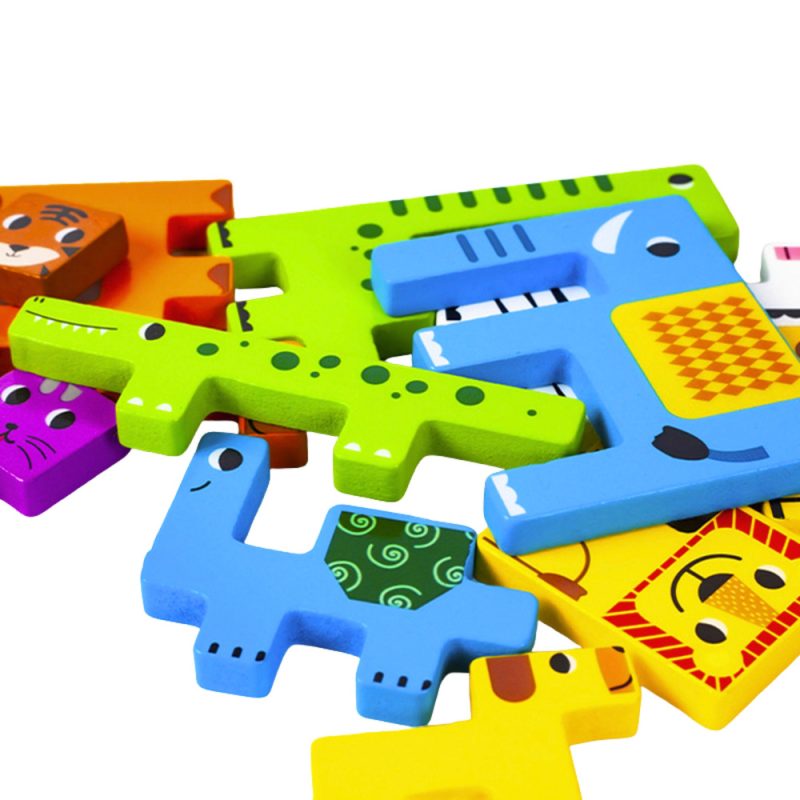 eng_pl_Wooden-Puzzle-Brain-Teaser-Logical-Puzzle-Animals-Colorful-20-pcs-28836_5 Drvena slagalica Životinje Šarene 20 komada