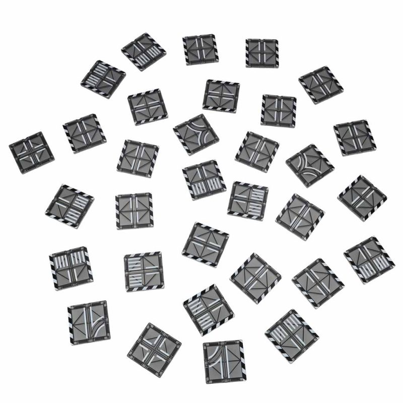 3D magnetske građevinske kocke grad i auti 91 element