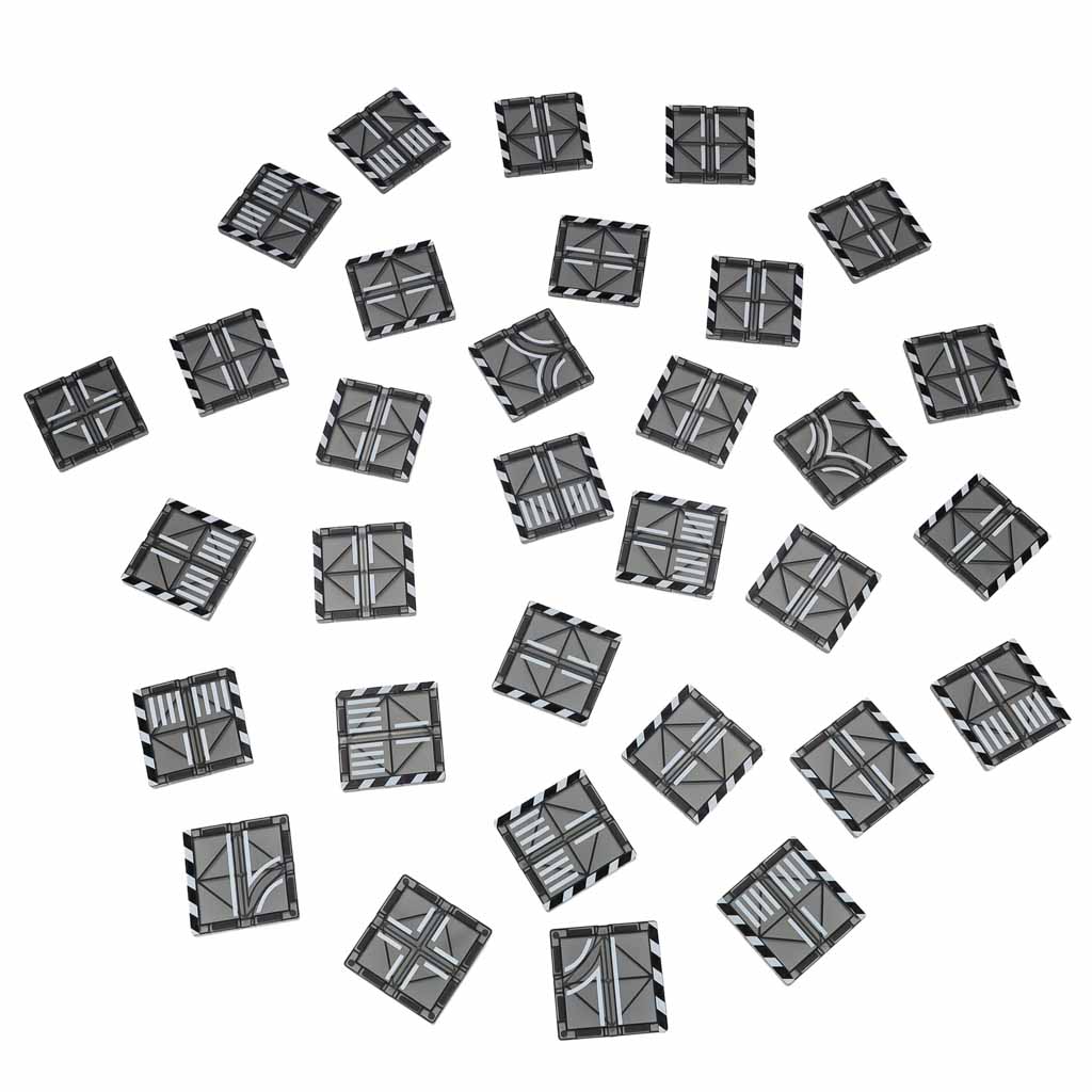 3D magnetske građevinske kocke grad i auti 91 element