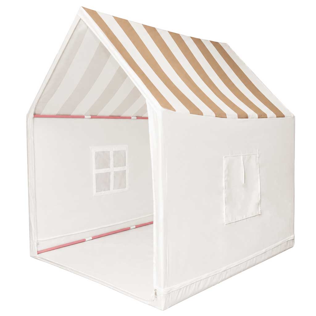 Children-s-play-tent-foldable-yellow-with-stripes-for-the-kids-room-187683 Dječji šator za igru, sklopivi žuti s prugama za dječju sobu