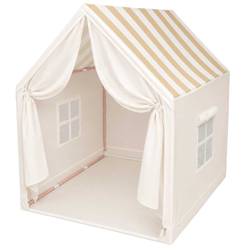 Children-s-play-tent-foldable-yellow-with-stripes-for-the-kids-room-187684 Dječji šator za igru, sklopivi žuti s prugama za dječju sobu