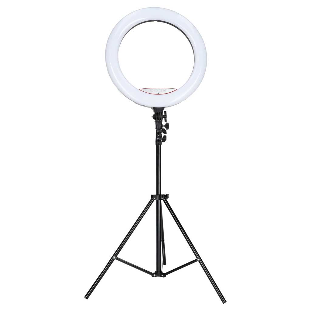 RGB LED selfie okruglo svjetlo na tronošcu s 3 držača