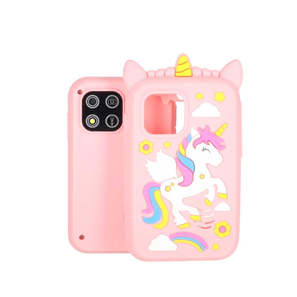 Smartphone-for-kids-with-camera-8GB-card-pink-unicorn-187970 Dječji pametni telefon s kamerom, memorijska kartica od 8 GB, rozi jednorog