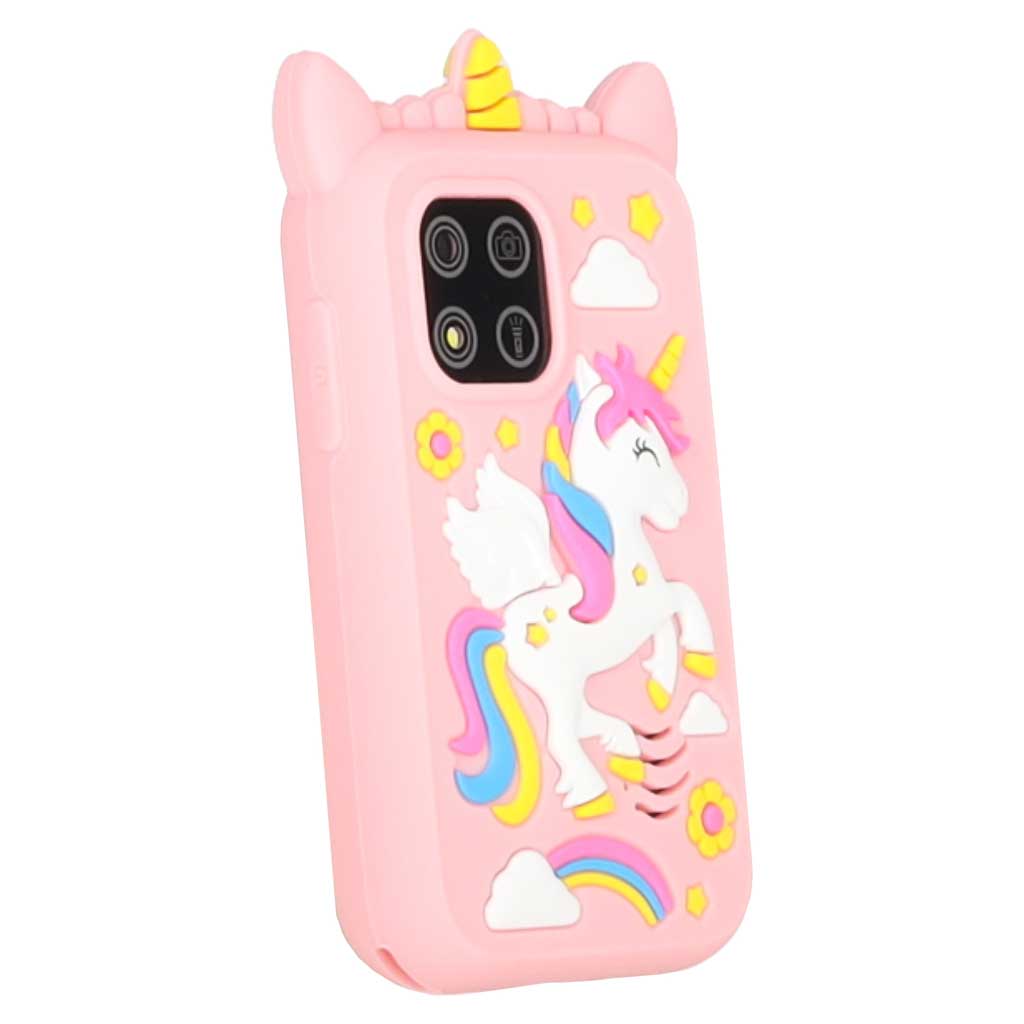 Smartphone-for-kids-with-camera-8GB-card-pink-unicorn-187973 Dječji pametni telefon s kamerom, memorijska kartica od 8 GB, rozi jednorog