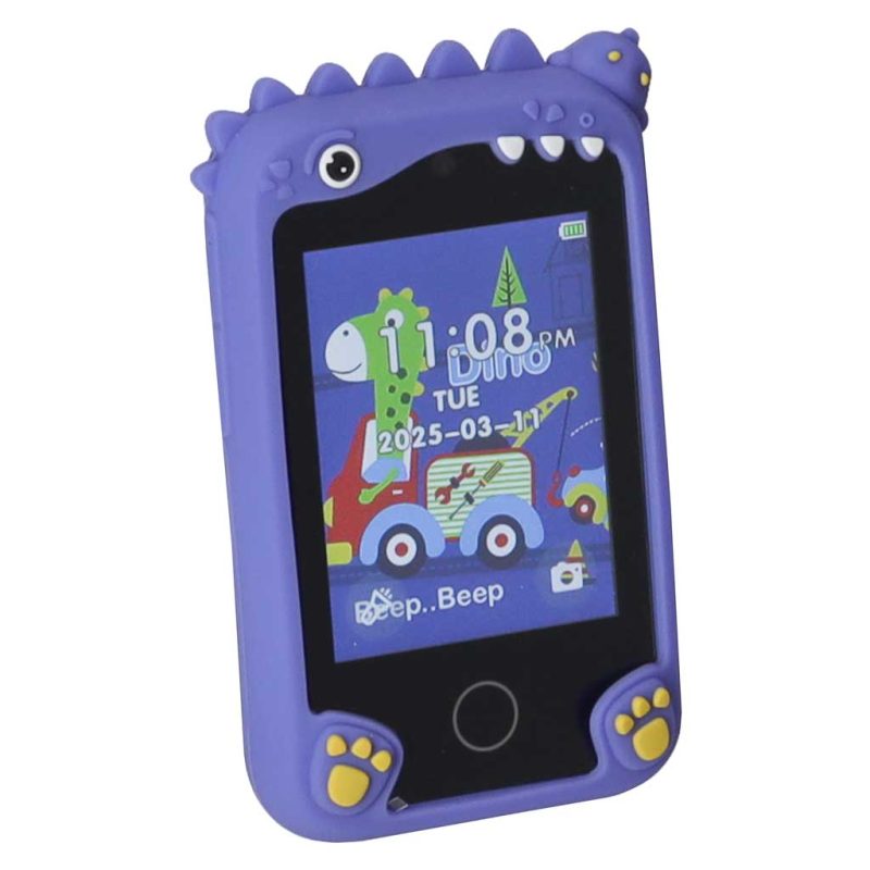 Smartphone-for-kids-with-camera-8GB-memory-card-blue-dinosaur-187960 Dječji pametni telefon s kamerom, memorijska kartica od 8 GB, ljubičasti dinosaur