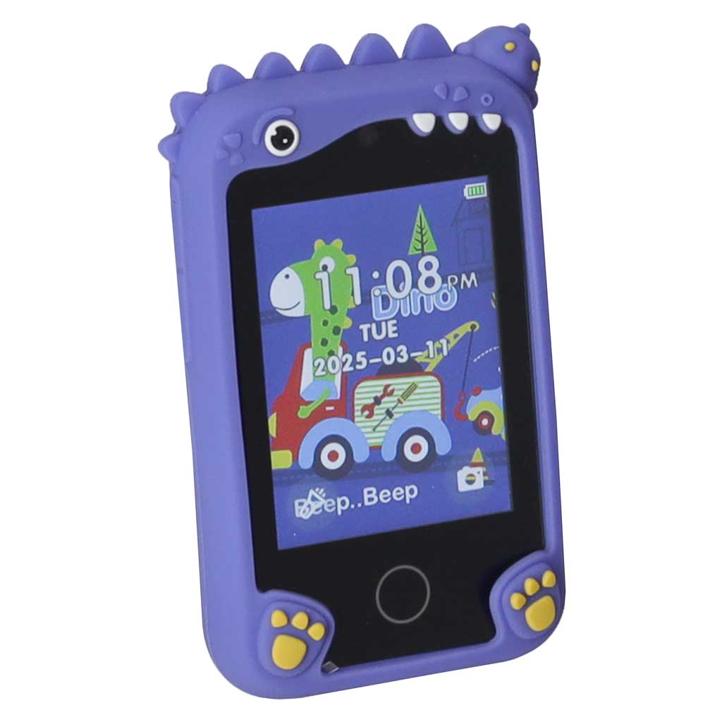 Smartphone-for-kids-with-camera-8GB-memory-card-blue-dinosaur-187960 Dječji pametni telefon s kamerom, memorijska kartica od 8 GB, ljubičasti dinosaur