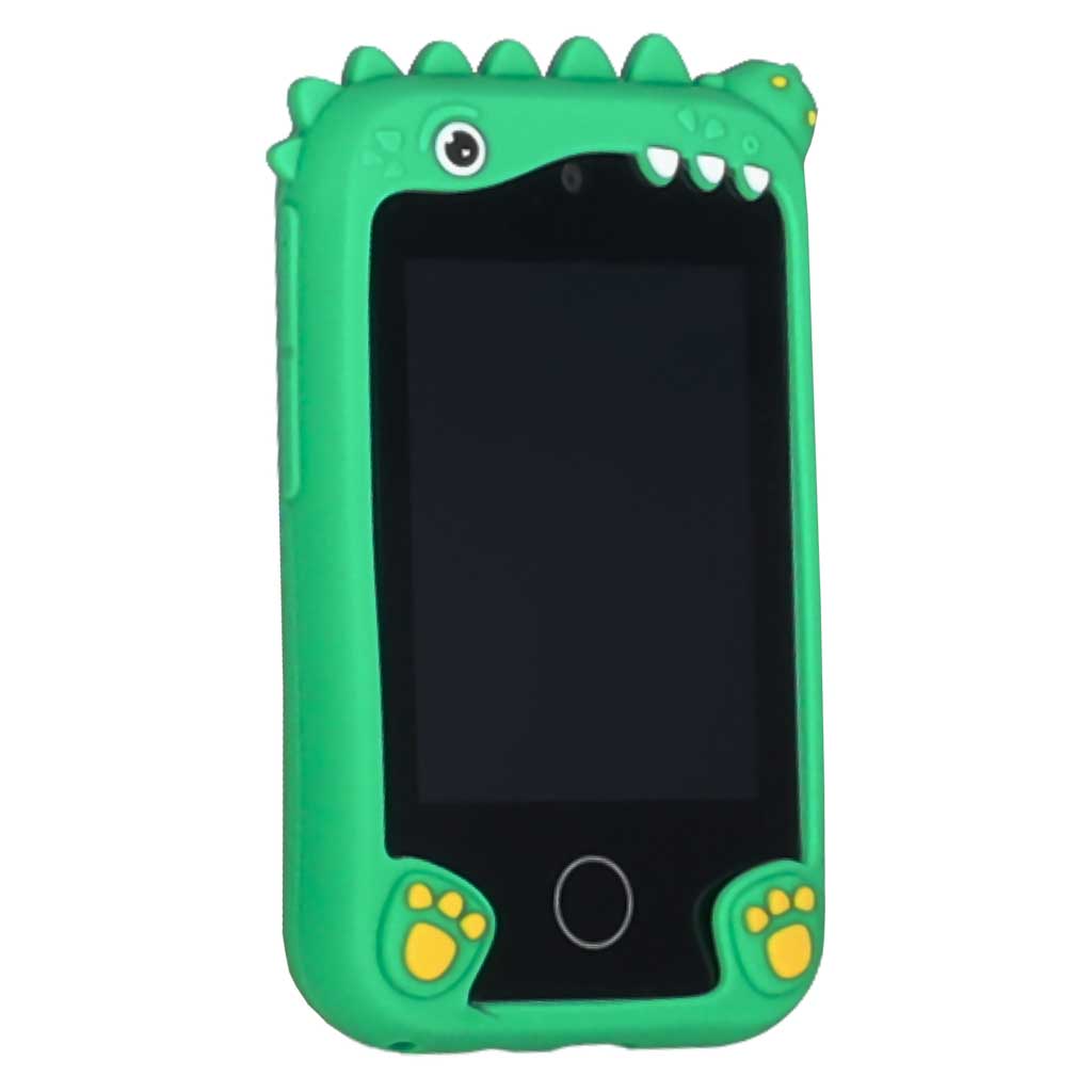 Dječji pametni telefon s kamerom, memorijska kartica od 8 GB, zeleni dinosaur