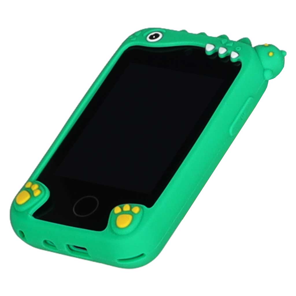 Dječji pametni telefon s kamerom, memorijska kartica od 8 GB, zeleni dinosaur