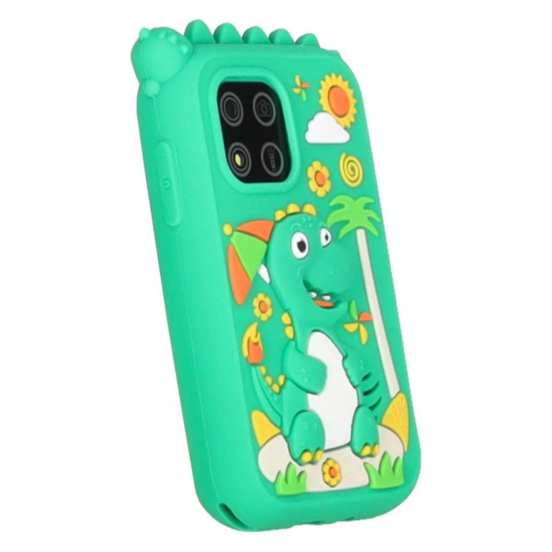 Dječji pametni telefon s kamerom, memorijska kartica od 8 GB, zeleni dinosaur