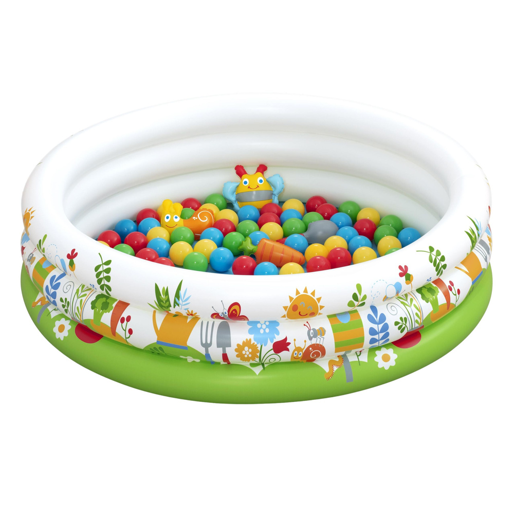 eng_pl_Inflatable-Ball-Pool-102-cm-x-25-cm-Bestway-52466-10665_2 Napuhan bazen s lopticama 102 cm x 25 cm Bestway 52466