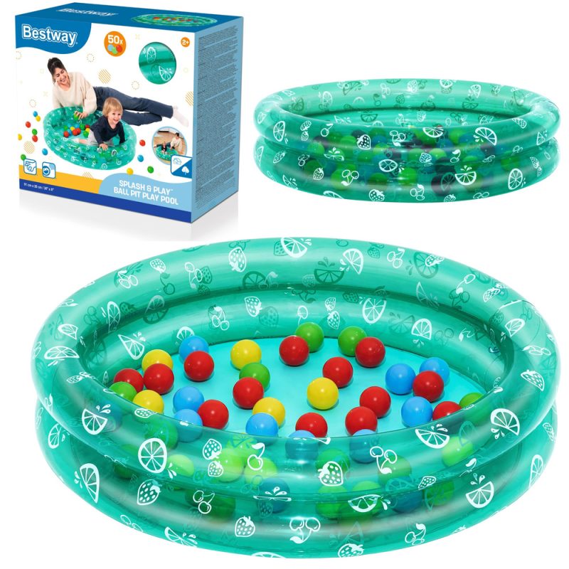 Napuhani vrtni bazen s lopticama Bestway 51141