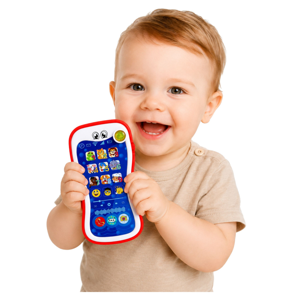 Interaktivni edukativni telefon za malu djecu sa zvukovima životinja i svjetlima