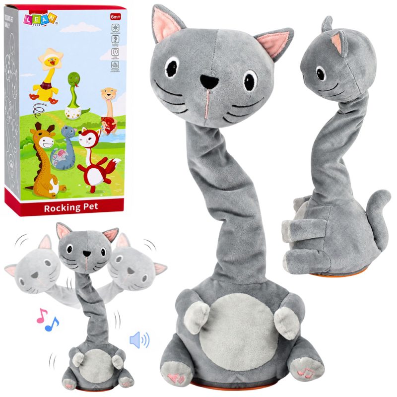 eng_pl_Plush-Dancing-Cat-Interactive-Toy-Musical-Sounds-Mascot-Gray-31243_1 Plišana plesna mačka interaktivna igračka zvukovi siva
