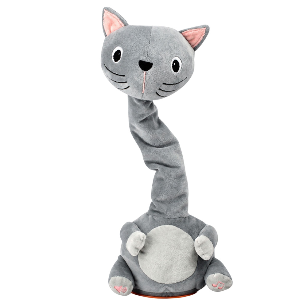 eng_pl_Plush-Dancing-Cat-Interactive-Toy-Musical-Sounds-Mascot-Gray-31243_2 Plišana plesna mačka interaktivna igračka zvukovi siva