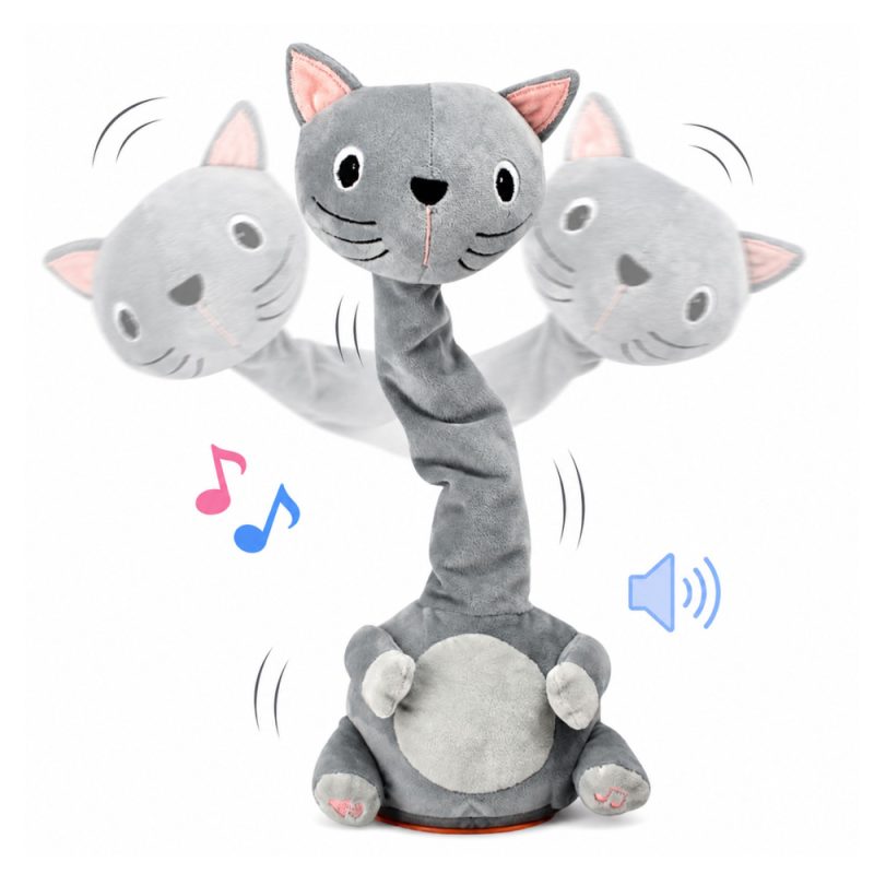 eng_pl_Plush-Dancing-Cat-Interactive-Toy-Musical-Sounds-Mascot-Gray-31243_3 Plišana plesna mačka interaktivna igračka zvukovi siva