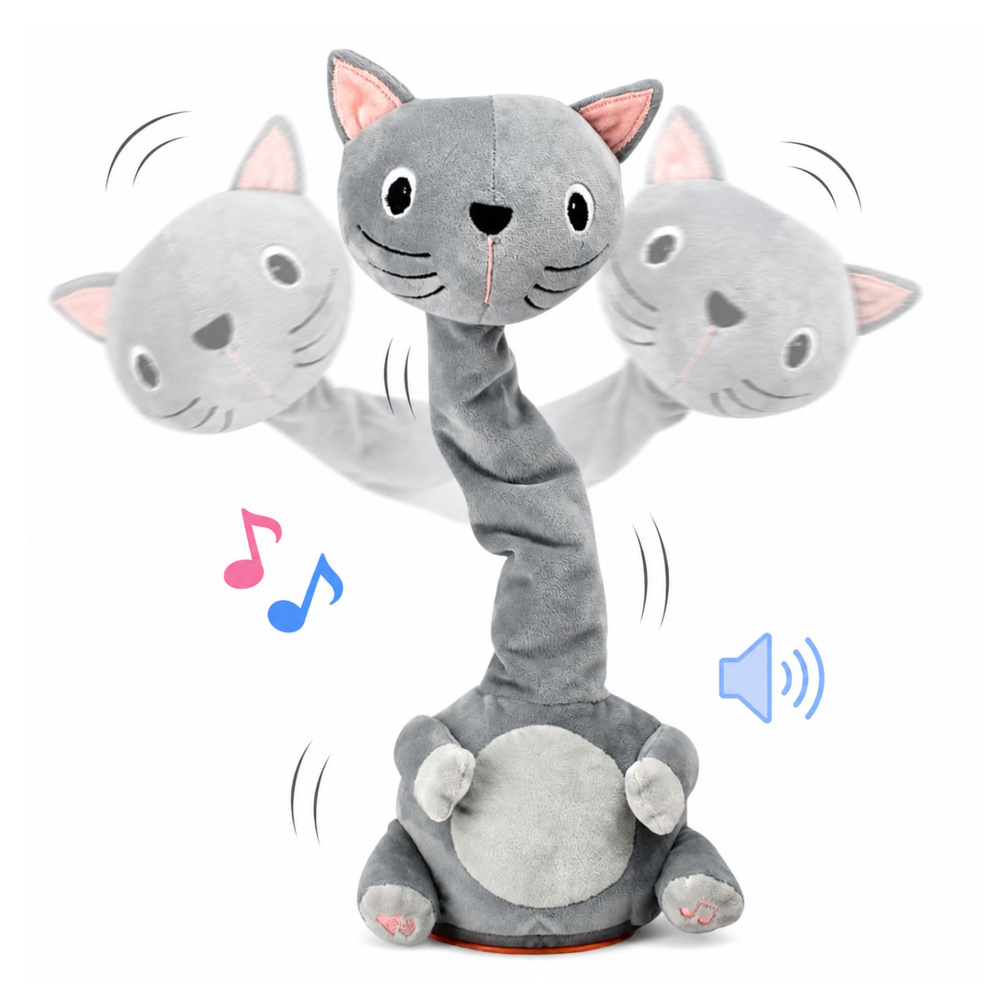 eng_pl_Plush-Dancing-Cat-Interactive-Toy-Musical-Sounds-Mascot-Gray-31243_3 Plišana plesna mačka interaktivna igračka zvukovi siva