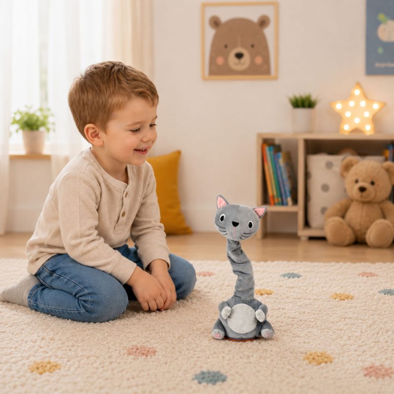 eng_pl_Plush-Dancing-Cat-Interactive-Toy-Musical-Sounds-Mascot-Gray-31243_4 Plišana plesna mačka interaktivna igračka zvukovi siva