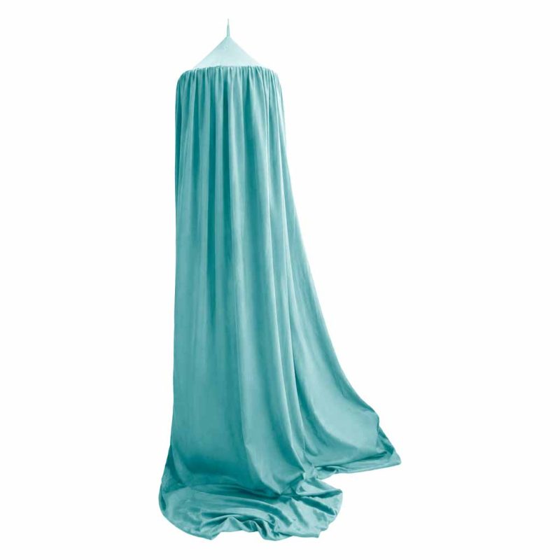 Viseći plavi šator/baldahin za dječji krevetić (tipi stil)