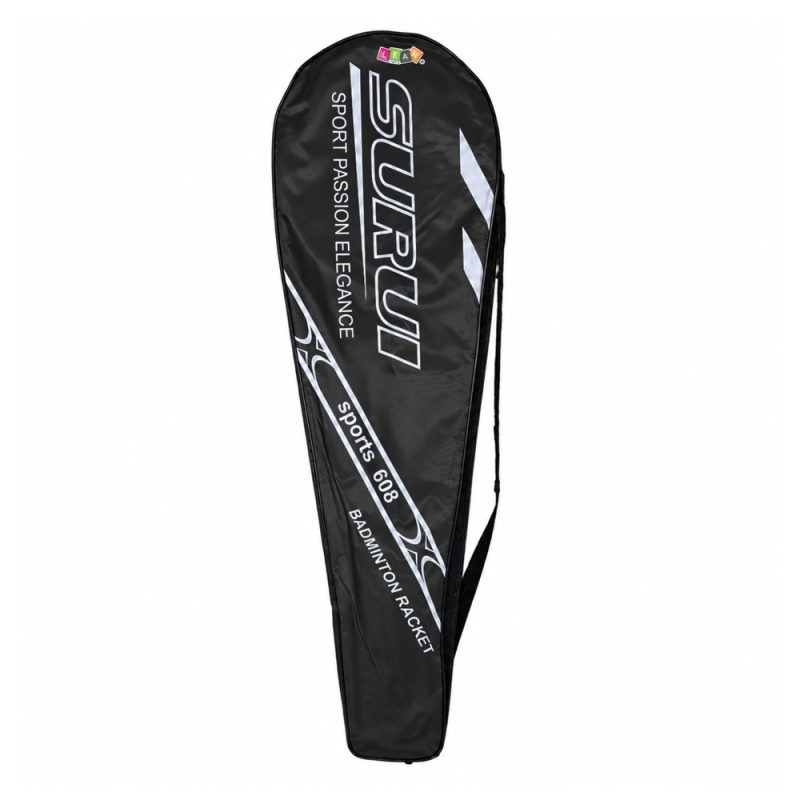 eng_pl_Badminton-Set-Rackets-3-Shuttlecocks-Cover-Black-31926_6 Set za badminton: reketi, 3 loptice i navlaka – crni