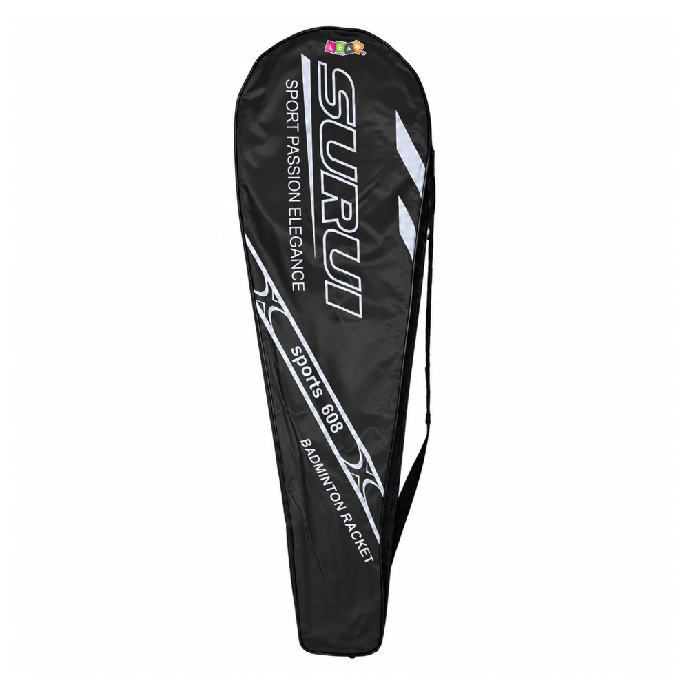 eng_pl_Badminton-Set-Rackets-3-Shuttlecocks-Cover-Black-31926_6 Set za badminton: reketi, 3 loptice i navlaka – crni