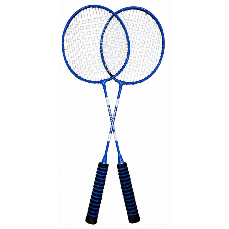 eng_pl_Badminton-Set-Rackets-3-Shuttlecocks-Cover-Blue-31923_3 Set za badminton: reketi, 3 loptice i navlaka – plavi