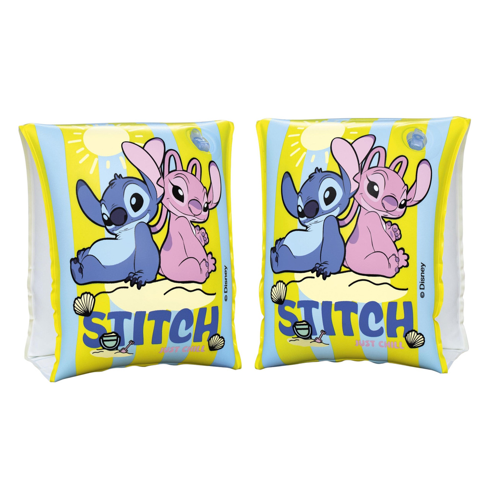 eng_pl_Childrens-Swimming-Armbands-Yellow-Disney-Stitch-Bestway-9104S-29428_2 Dječji leptirići za plivanje Disney Stitch, žuti, Bestway 9104S
