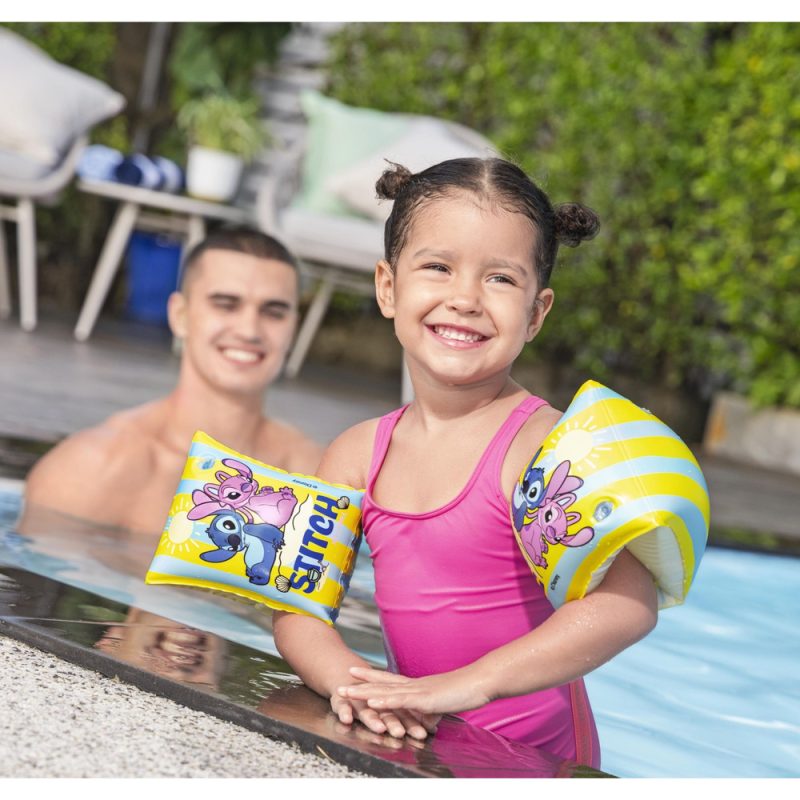 eng_pl_Childrens-Swimming-Armbands-Yellow-Disney-Stitch-Bestway-9104S-29428_4 Dječji leptirići za plivanje Disney Stitch, žuti, Bestway 9104S