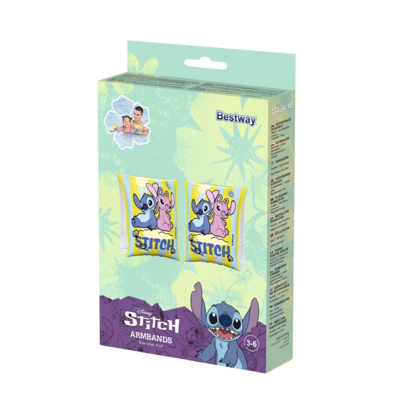 eng_pl_Childrens-Swimming-Armbands-Yellow-Disney-Stitch-Bestway-9104S-29428_6 Dječji leptirići za plivanje Disney Stitch, žuti, Bestway 9104S
