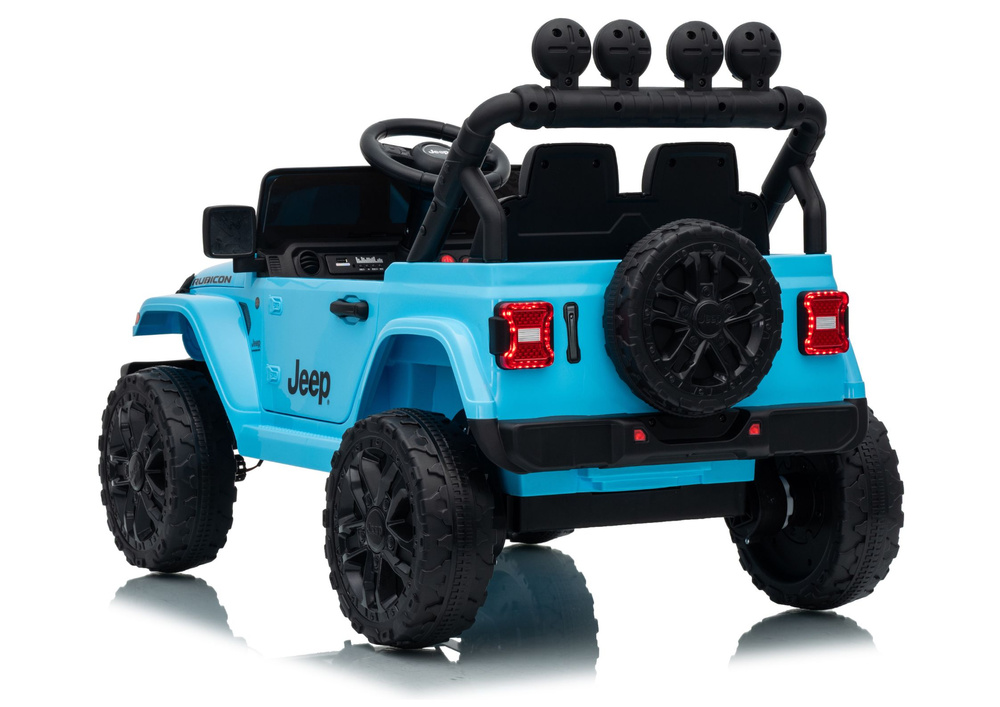 Jeep Rubicon DK-JWR558 24V – vozilo na akumulator svijetlo plavi