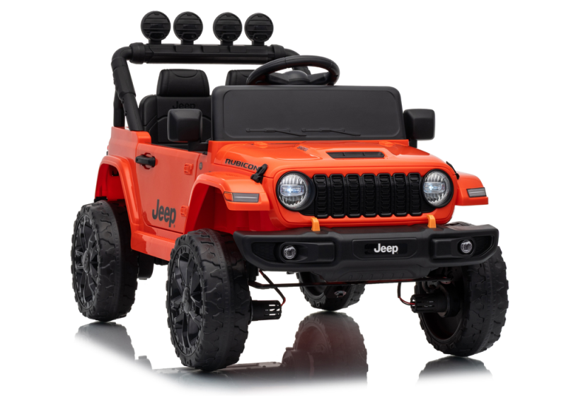 Jeep Rubicon DK-JWR558 24V – vozilo na akumulator narančasti