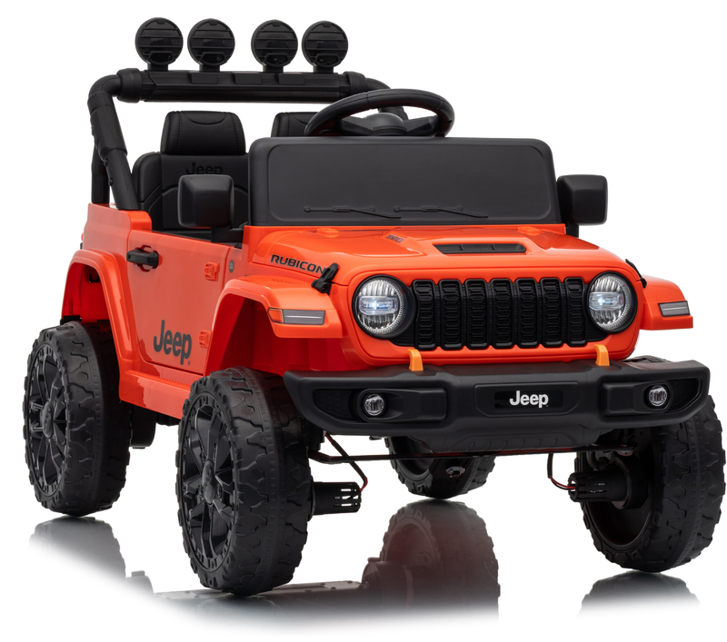 Jeep Rubicon DK-JWR558 24V – vozilo na akumulator narančasti