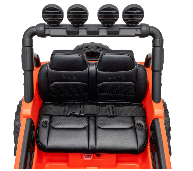 Jeep Rubicon DK-JWR558 24V – vozilo na akumulator narančasti